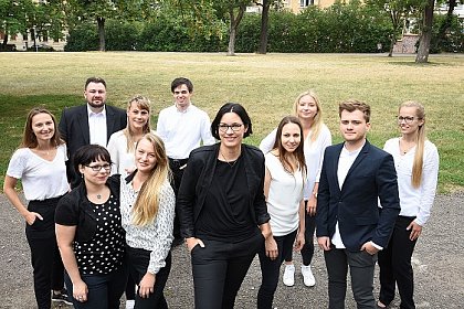 Lehrstuhlteam SoSe 2018, Fotografie: Katja Dohnke